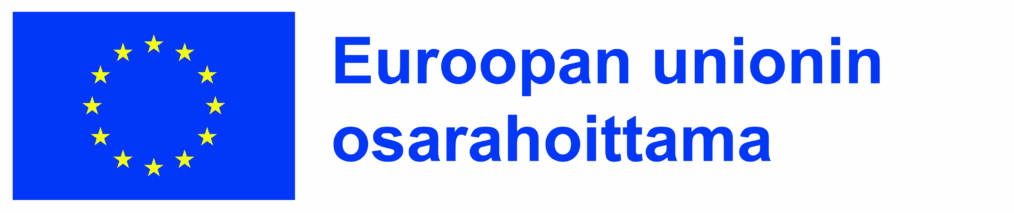 Eu-lippu ja teksti Euroopan unionin osarahoittama.